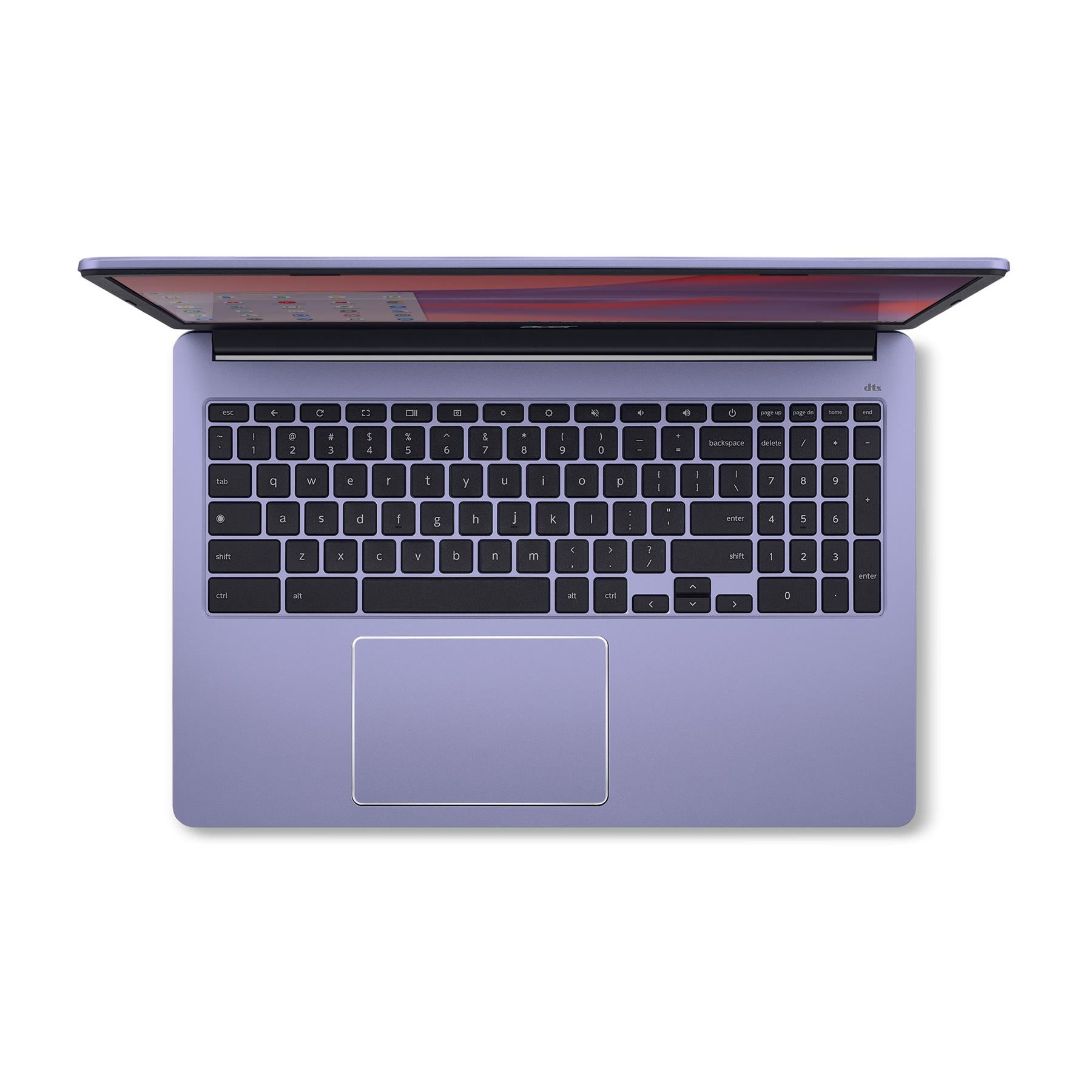 Acer Chromebook 315 15.6" Laptop Intel Processor N4500 4GB RAM 64GB Purple