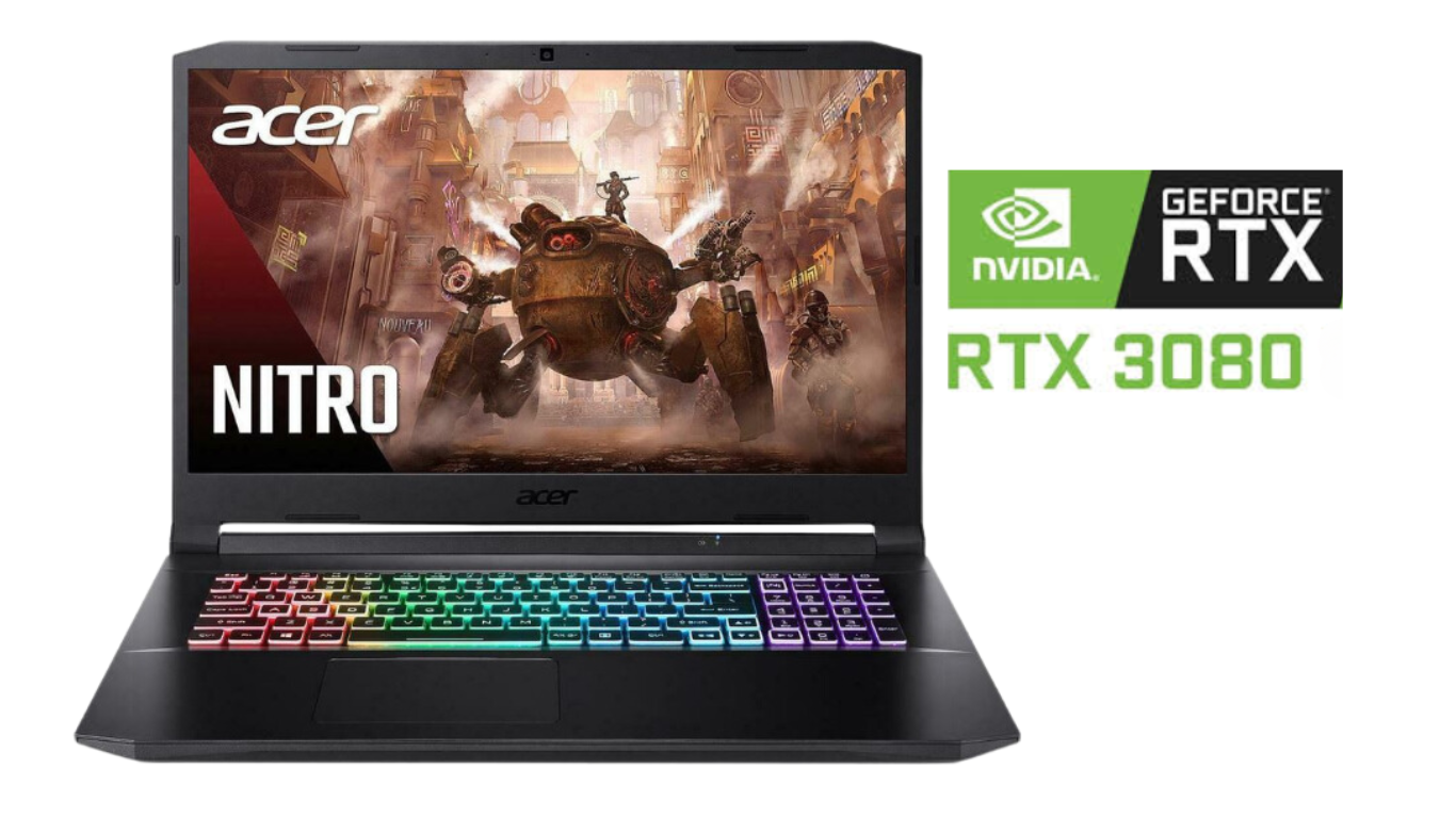 Acer Nitro 5 - 17.3" Laptop AMD Ryzen 7 5800H 3.2GHz 16GB RAM 1TB SSD W10H | AN517-41-R3NX | NH.QBHAA.001