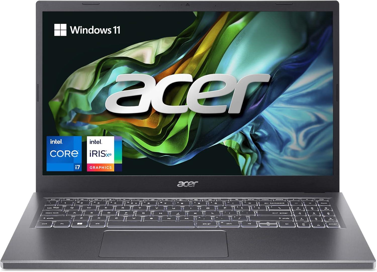 Acer Aspire 5 - 15.6" Laptop Intel Core i7-1355U 1.70GHz 16GB RAM 512GB SSD W11H | A515-58M-7570 | NX.KHFAA.001
