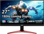 Acer Nitro KG - 27" Monitor FullHD 1920x1080 180Hz IPS 250Nit HDMI DisplayPort | KG271 M3 | UM.HX1AA.302