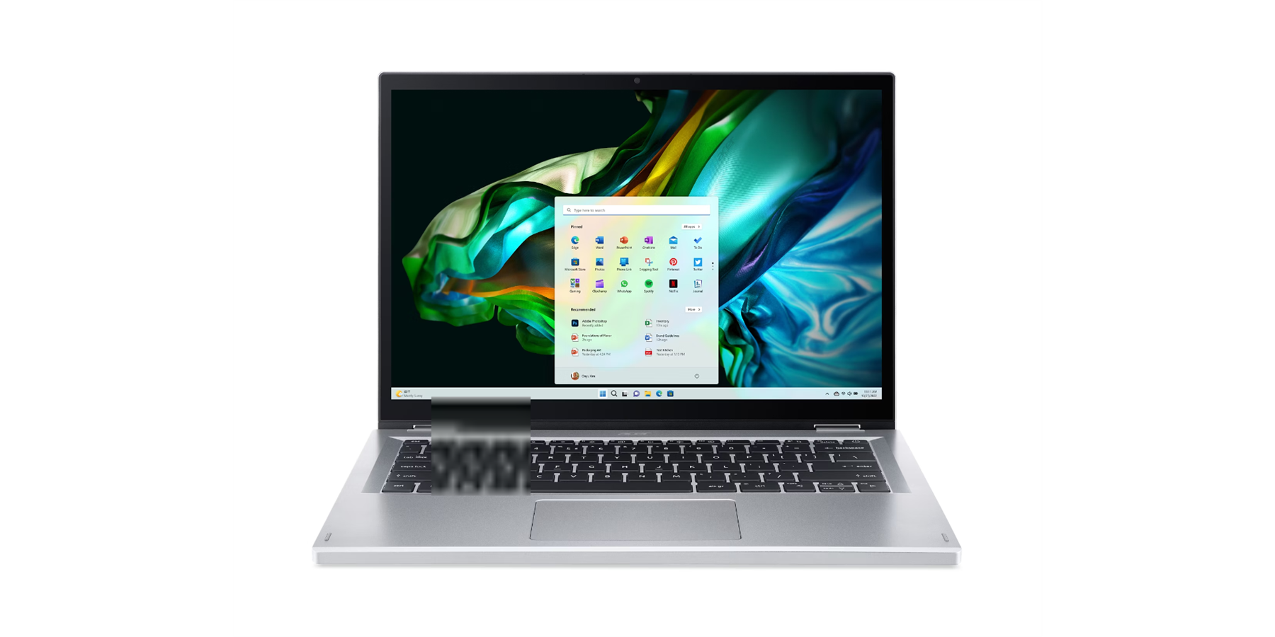 Acer Aspire 3  14" Touchscreen Laptop Intel Core i3-N305 1.8GHz 8GB 128GB W11H S | A3SP14-31PT-37NV | NX.KN1AA.004