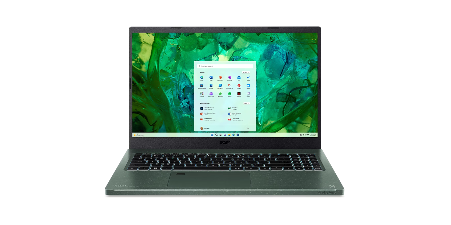 Acer Aspire Vero - 15.6" Laptop Intel Core i7-1355U 1.70GHz 16GB 512GB SSD W11H | AV15-53P-71Z7 | NX.KLLAA.002