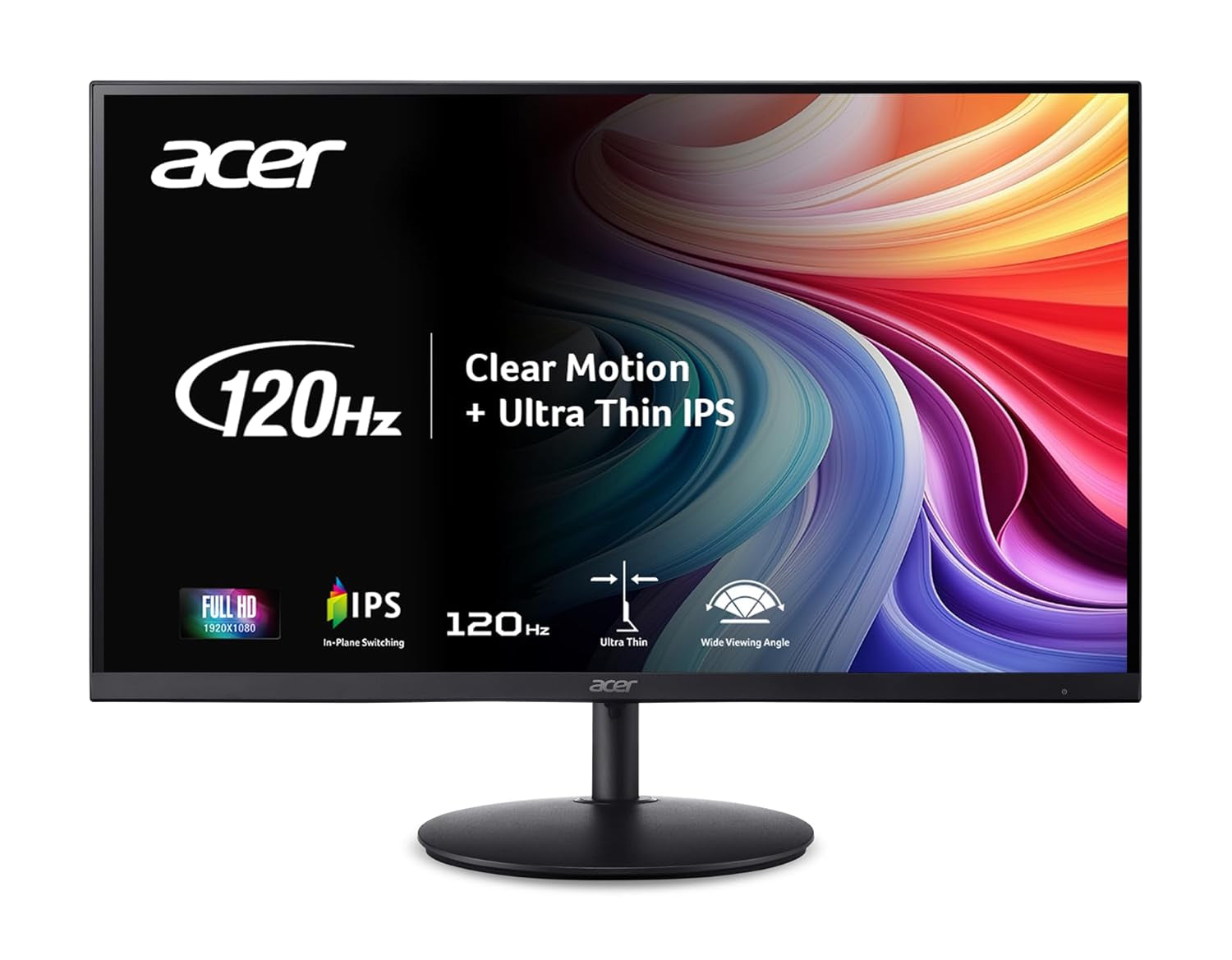 Acer 23.8"Monitor FHD LED 1920x1080 250Nits 120Hz 1ms 100x100 SH242Y UM.QS2AA.003