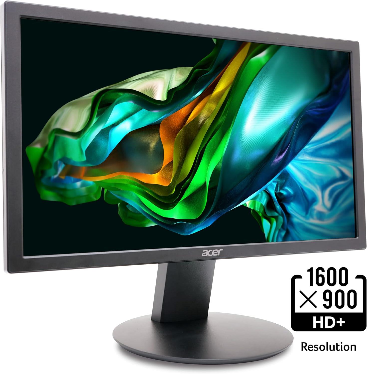 Acer K2 Essential - 19.5" Monitor HD+ 1600x900 75Hz TN 6ms 200Nit HDMI VGA | K202Q | UM.IE0AA.004
