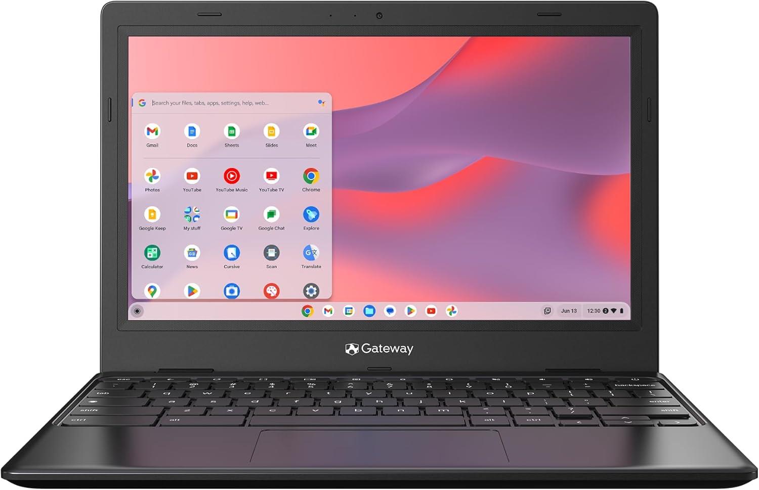 Gateway Chromebook 311 CBO311-1H CBO311-1H-C1MX 11.6" Chromebook - HD - Intel Celeron N4500 - 4 GB - 64 GB Flash Memory - English (US) Keyboard - Black
