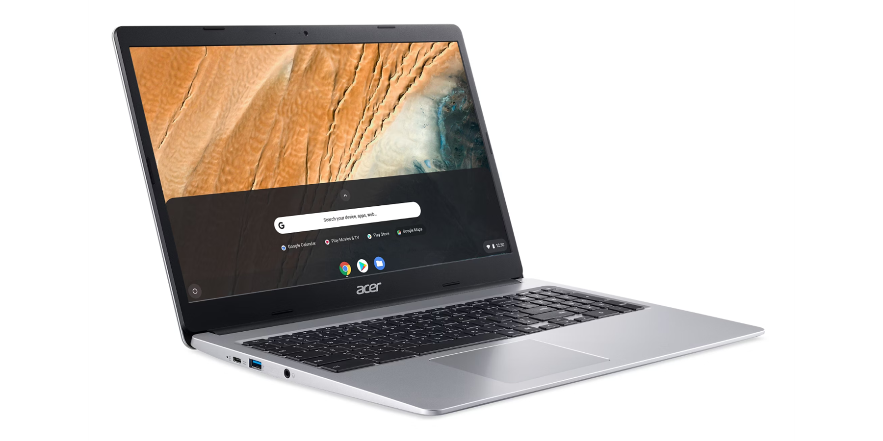 Acer 315 - 15.6" Chromebook Intel Celeron N4020 1.10GHz 4GB 64GB Flash ChromeOS | CB315-3H-C19A | NX.ATDAA.00E