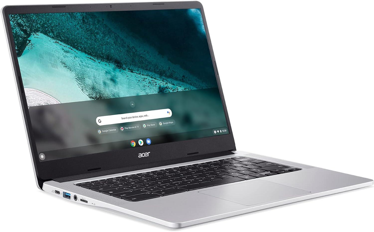 Acer Chromebook - 14" Intel Celeron, 1.1 GHz, 1920 x 1080 pixels, 4 GB, 128 GB ChromeOS | CB314-3HT-C9VS | NX.K05AA.002